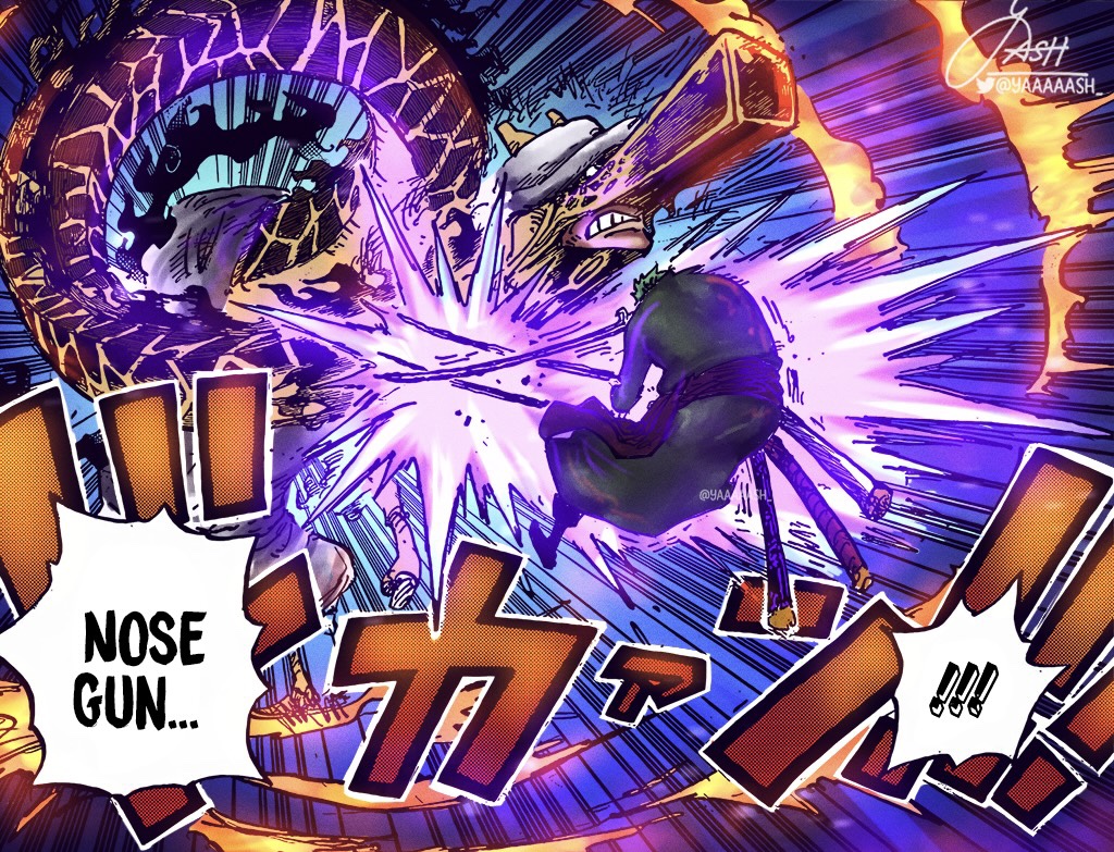 One Piece Chapter 1072-Zoro Owns Kaku