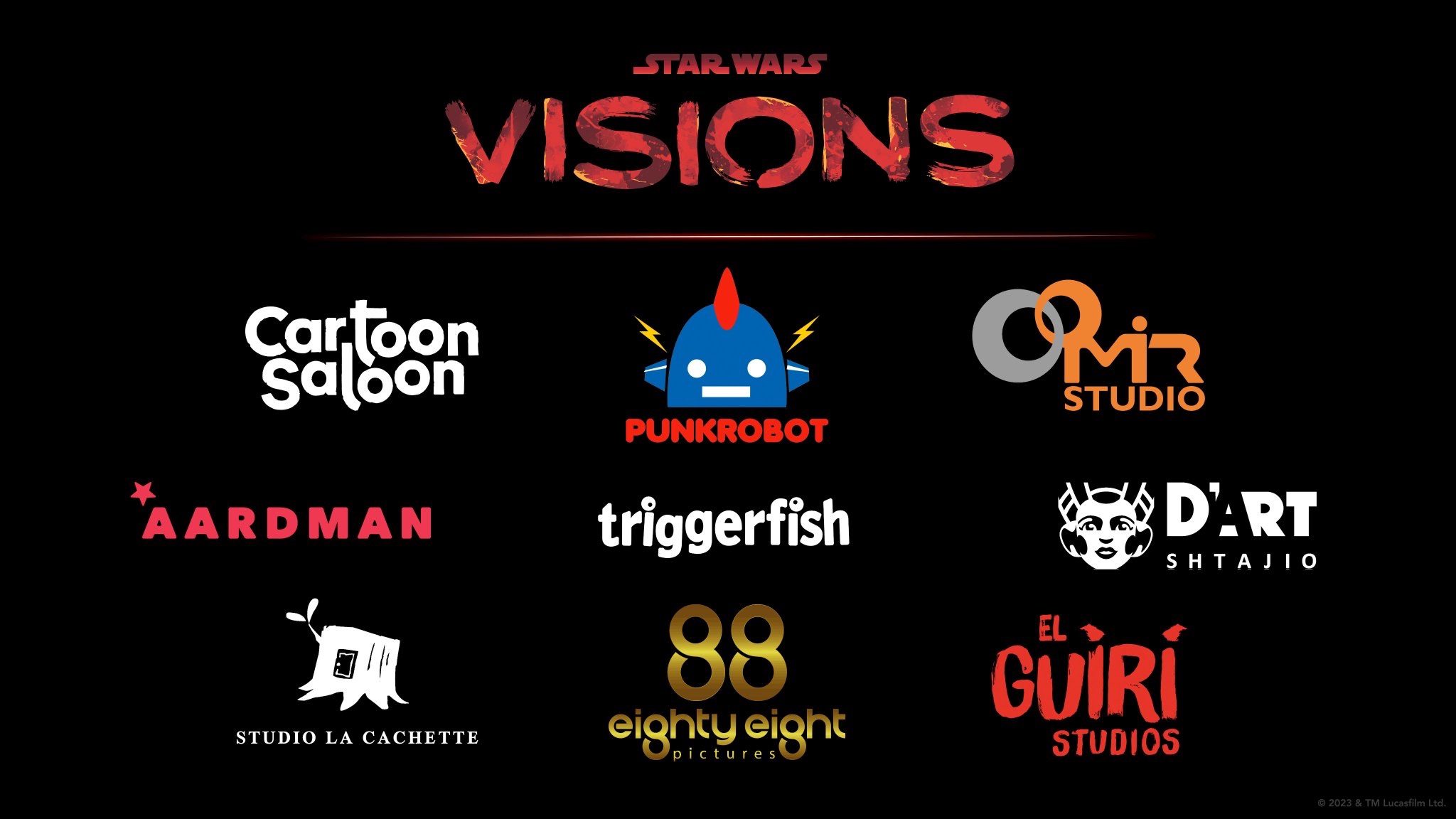 Star Wars Visions S2 Studios