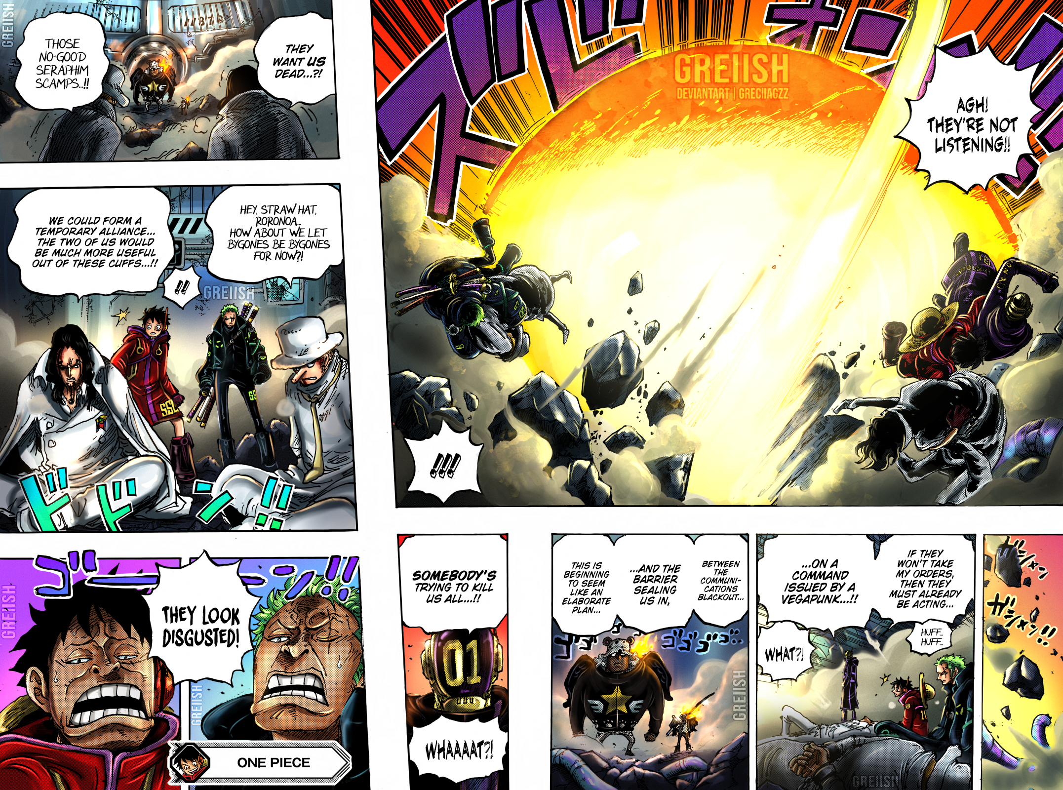 One Piece Chapter 1075-An Unwanted Team Up