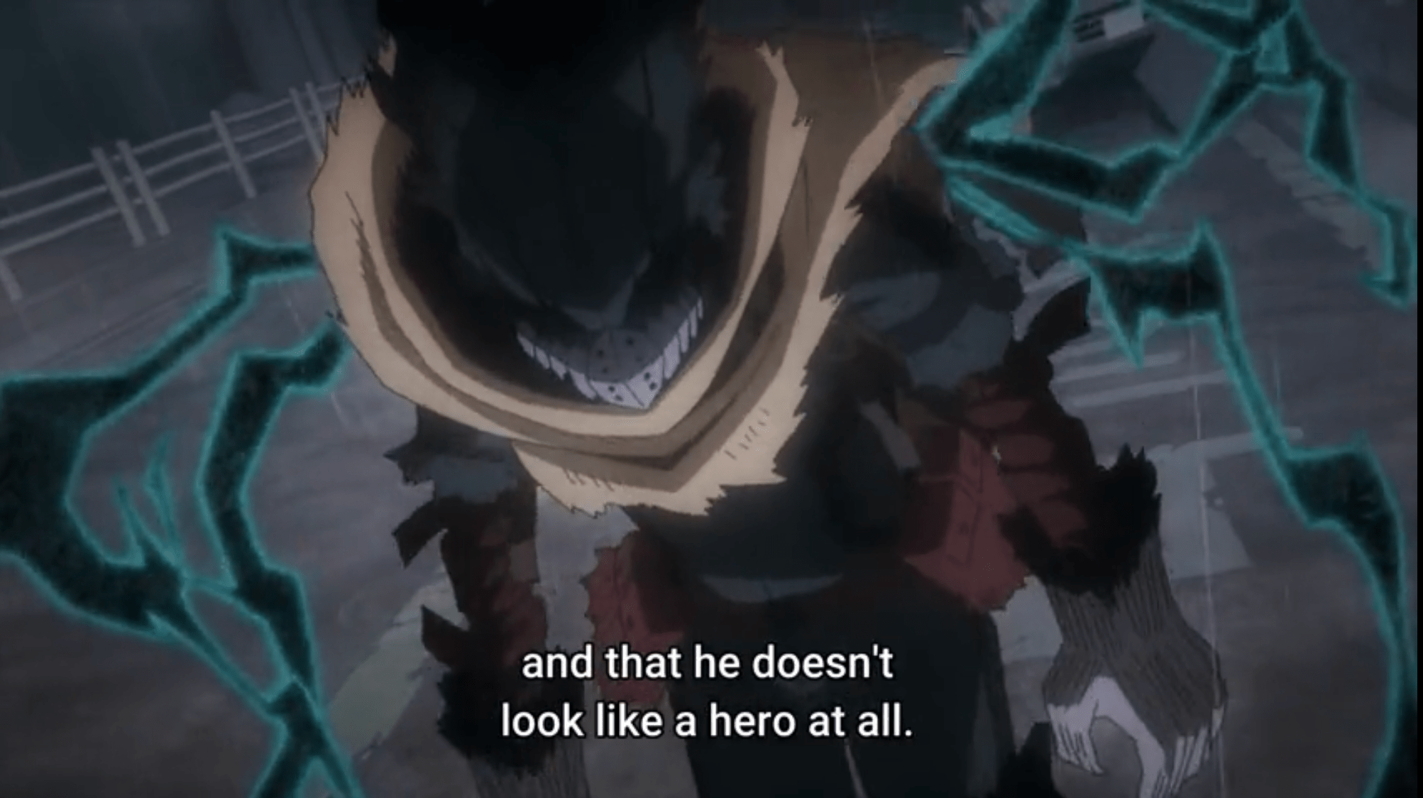 My Hero Academia S6 Ep 22-Deku Scares People