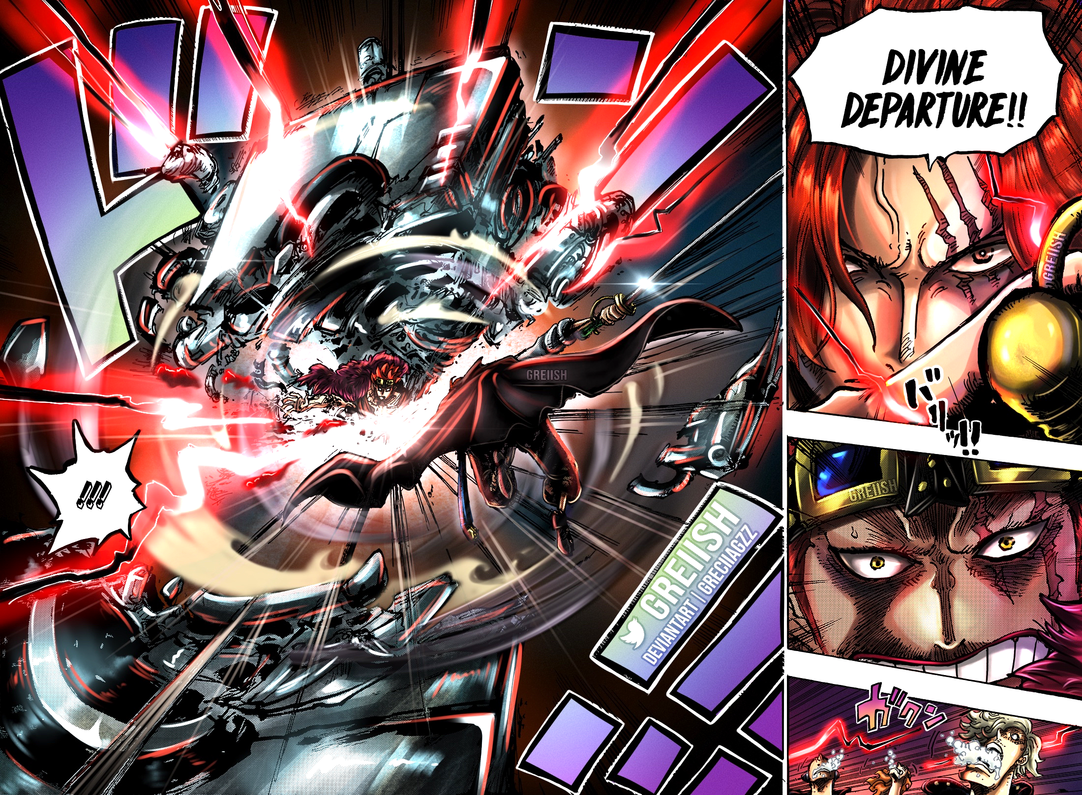 One Piece Chapter 1079-Red-Haired Shanks, Divine Departure