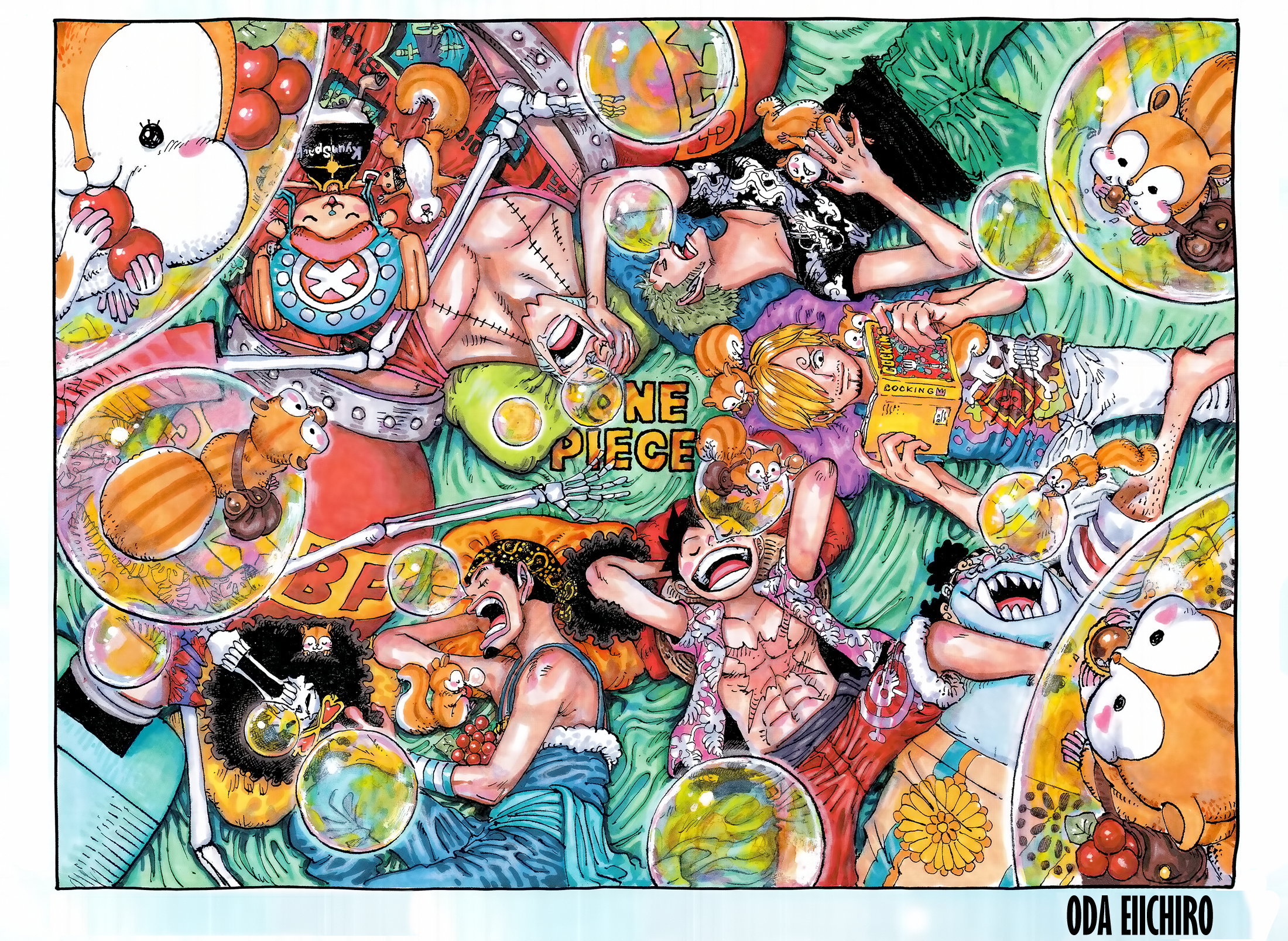 One Piece Chapter 1081 Cover Page