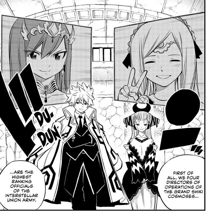 Edens Zero Chapter 247-The Four Directors of the IUA