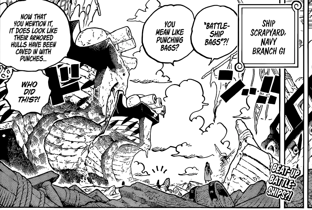 One Piece Chapter 1087-The Battleship Bags