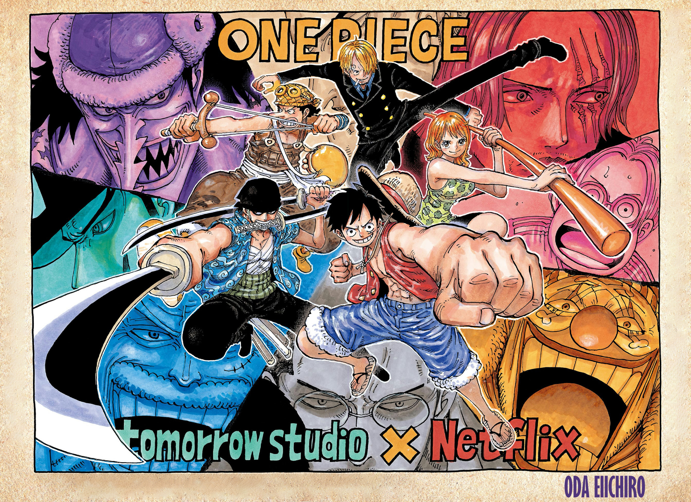 One Piece Chapter 1088 Cover Page