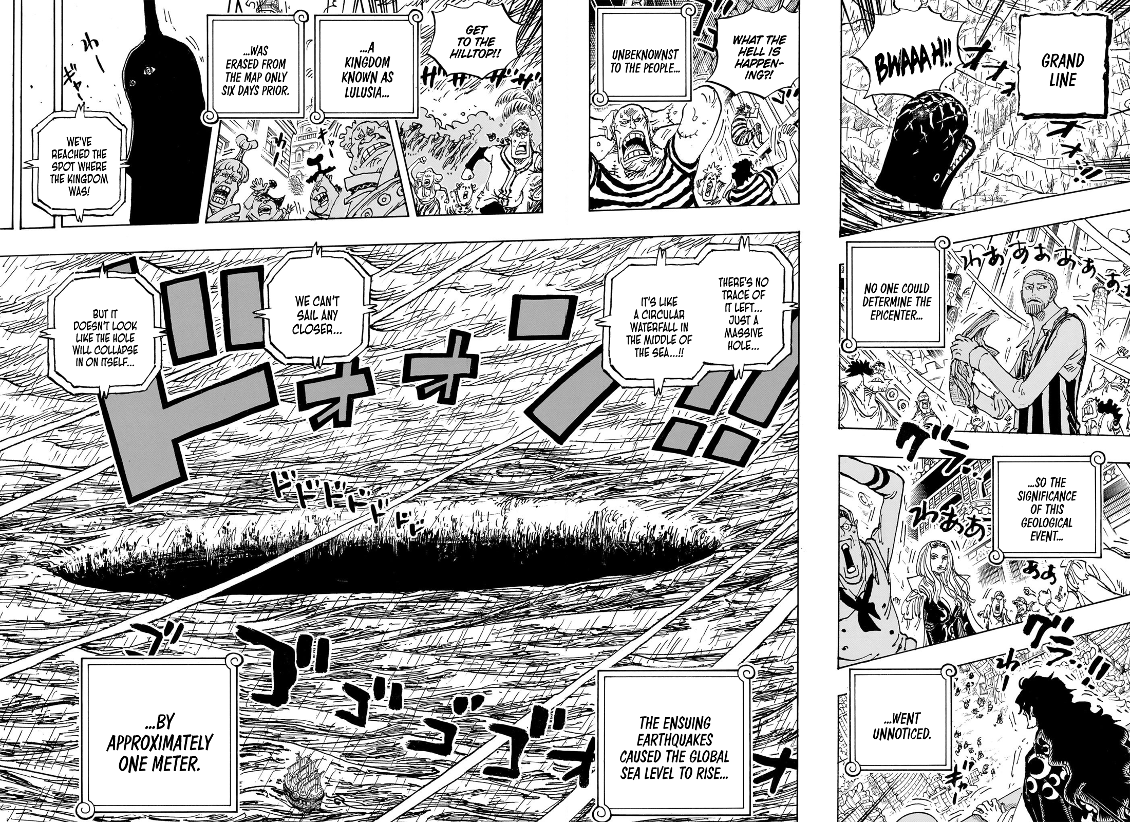 One Piece Chapter 1089-The World Government Left a Void Where Lulusia is