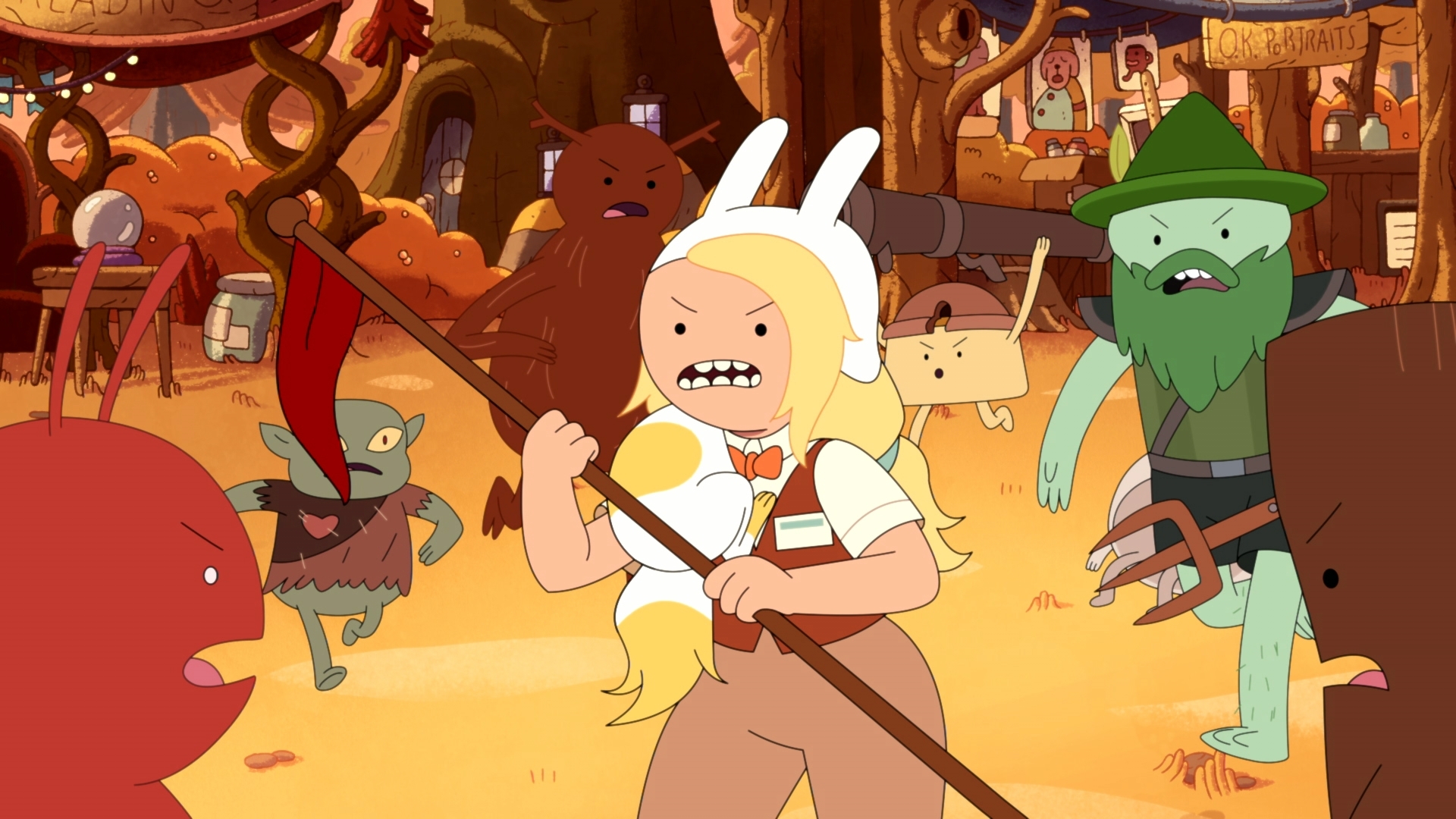 Adventure Time: Fionna & Cake Ep 3-Fionna About to Kick Ass