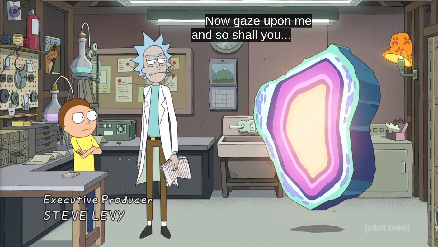 Rick and Morty Season 7 Ep 6-The Observer of the Clip Show