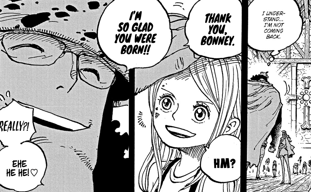 One Piece Chapter 1100-Kuma Says Goodbye to Bonney