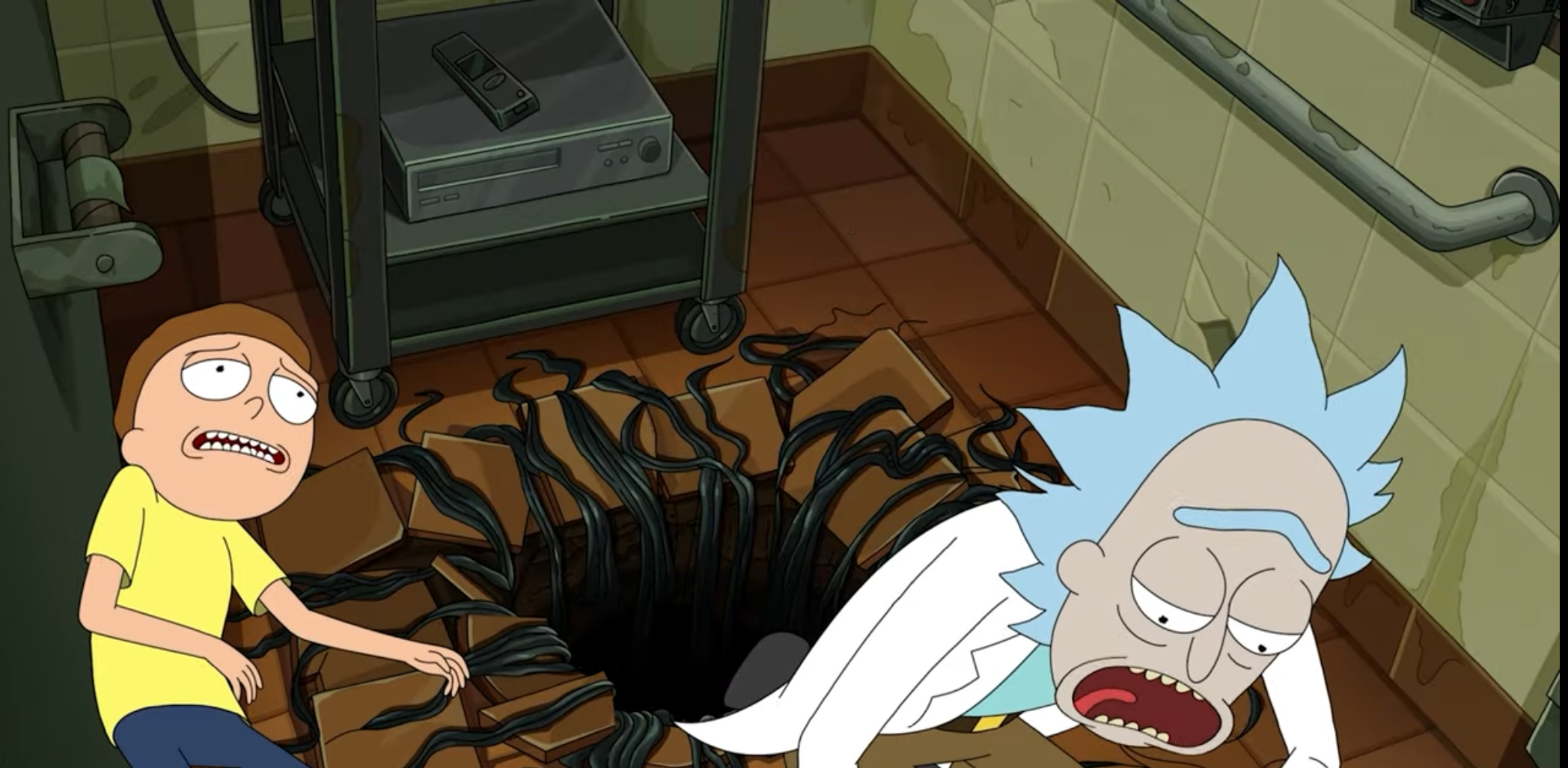 Rick and Morty S7 Ep 10-The Fear Hole