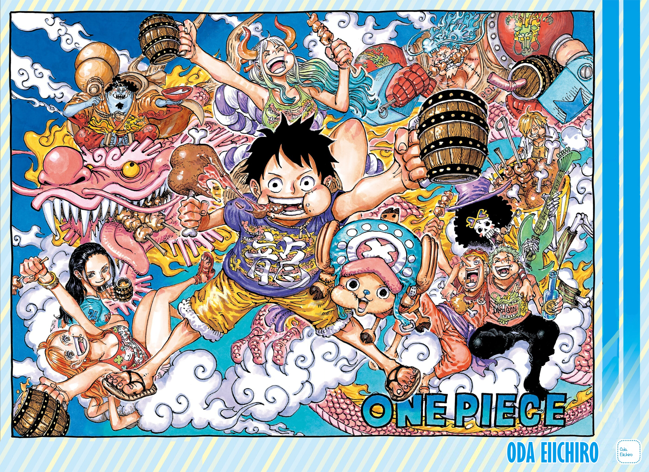 One Piece Chapter 1103 Cover Page
