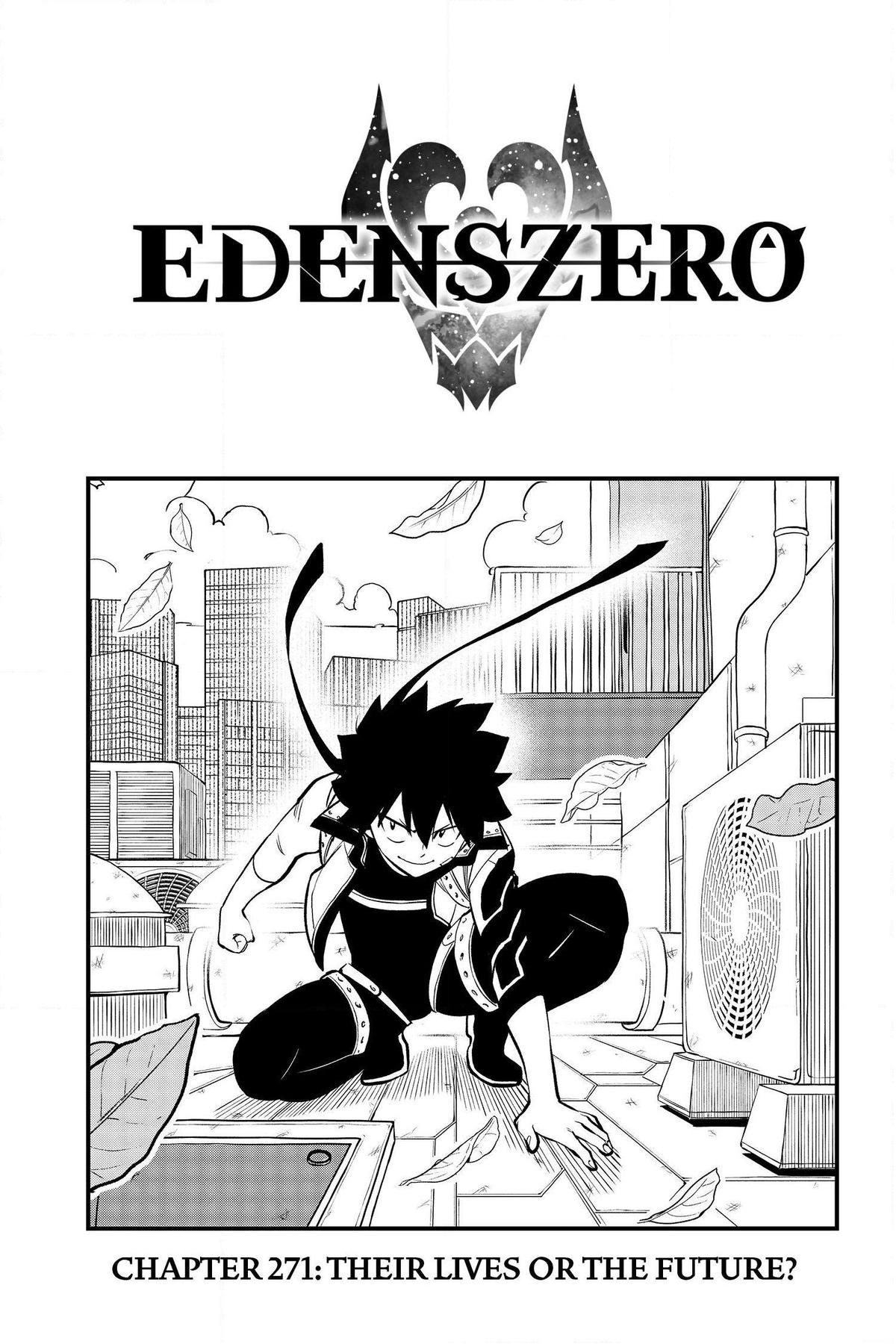 Edens Zero Chapter 271 Cover Page