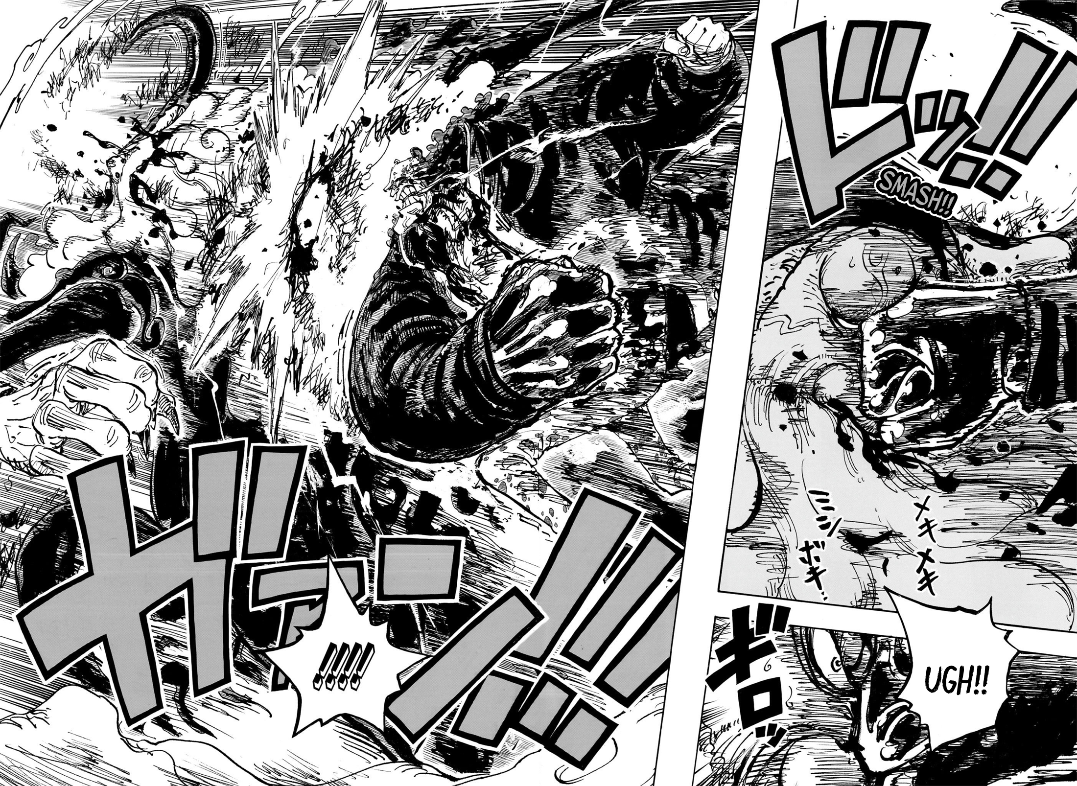 One Piece Chapter 1104-Kuma Unleashes Years of Payback onto Saturn