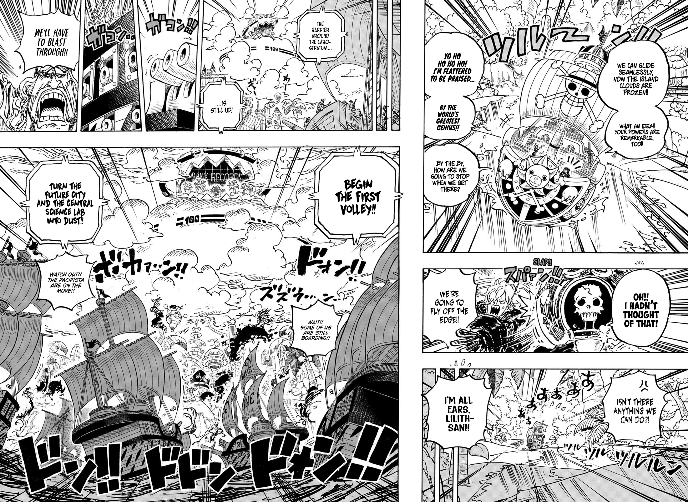 One Piece Chapter 1105-Buster Call Begins
