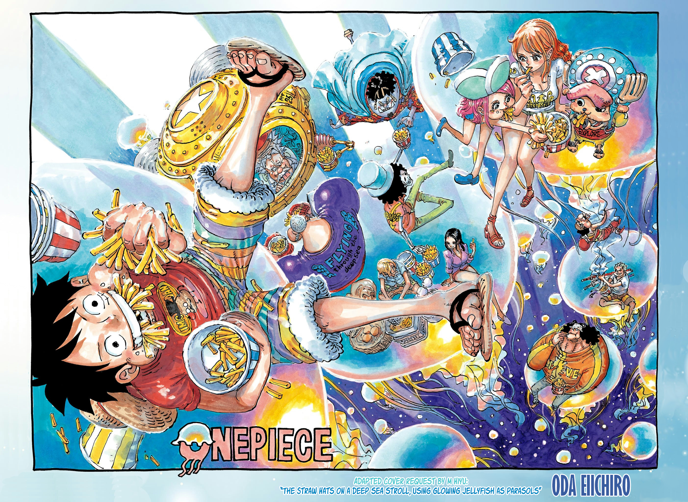 One Piece Chapter 1111 Cover