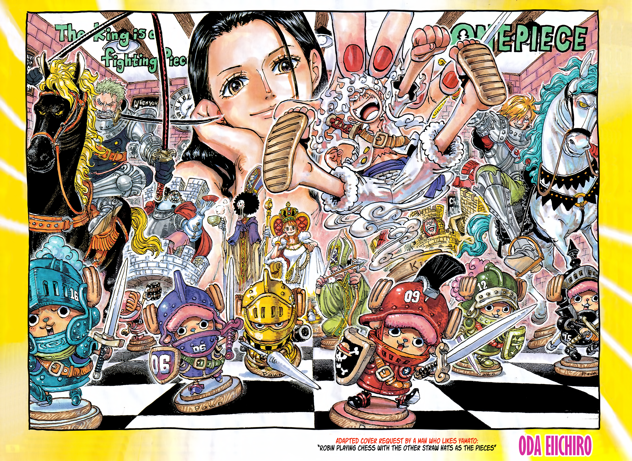 One Piece Chapter 1113 Cover Page