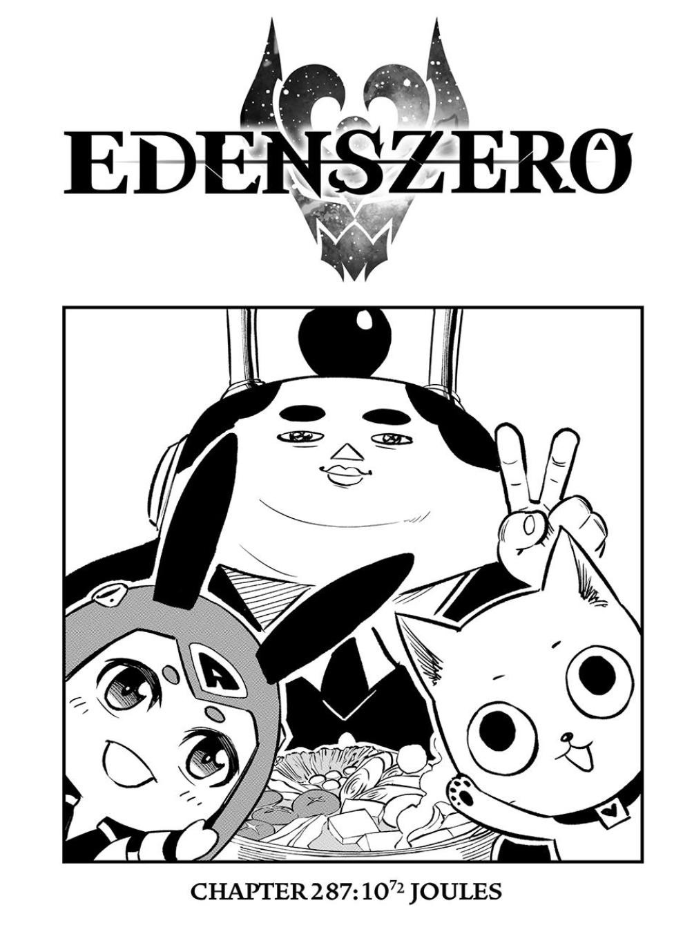 Edens Zero Chapter 287 Cover