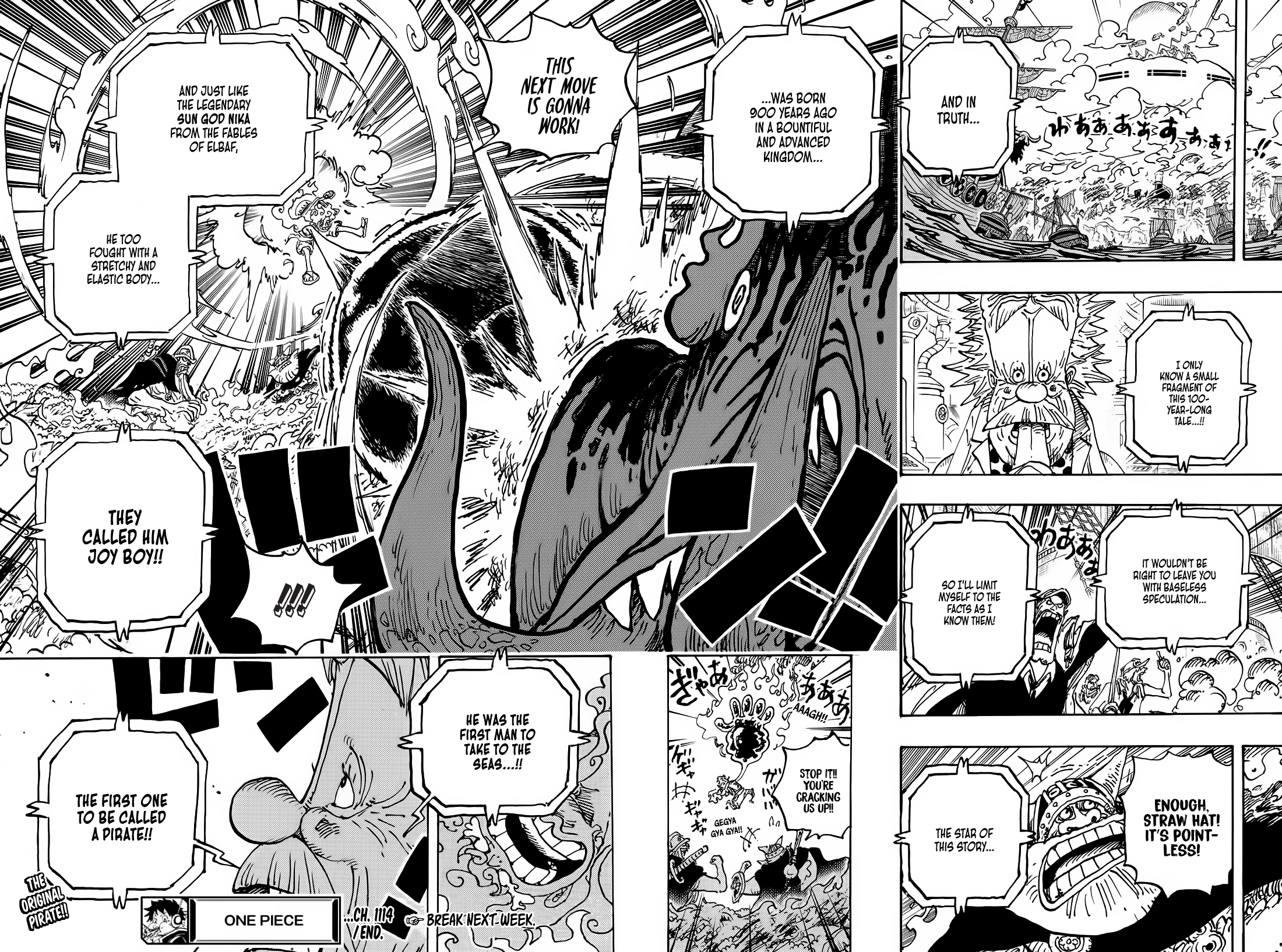 One Piece Chapter 1114-Joyboy was Pirate Jesus
