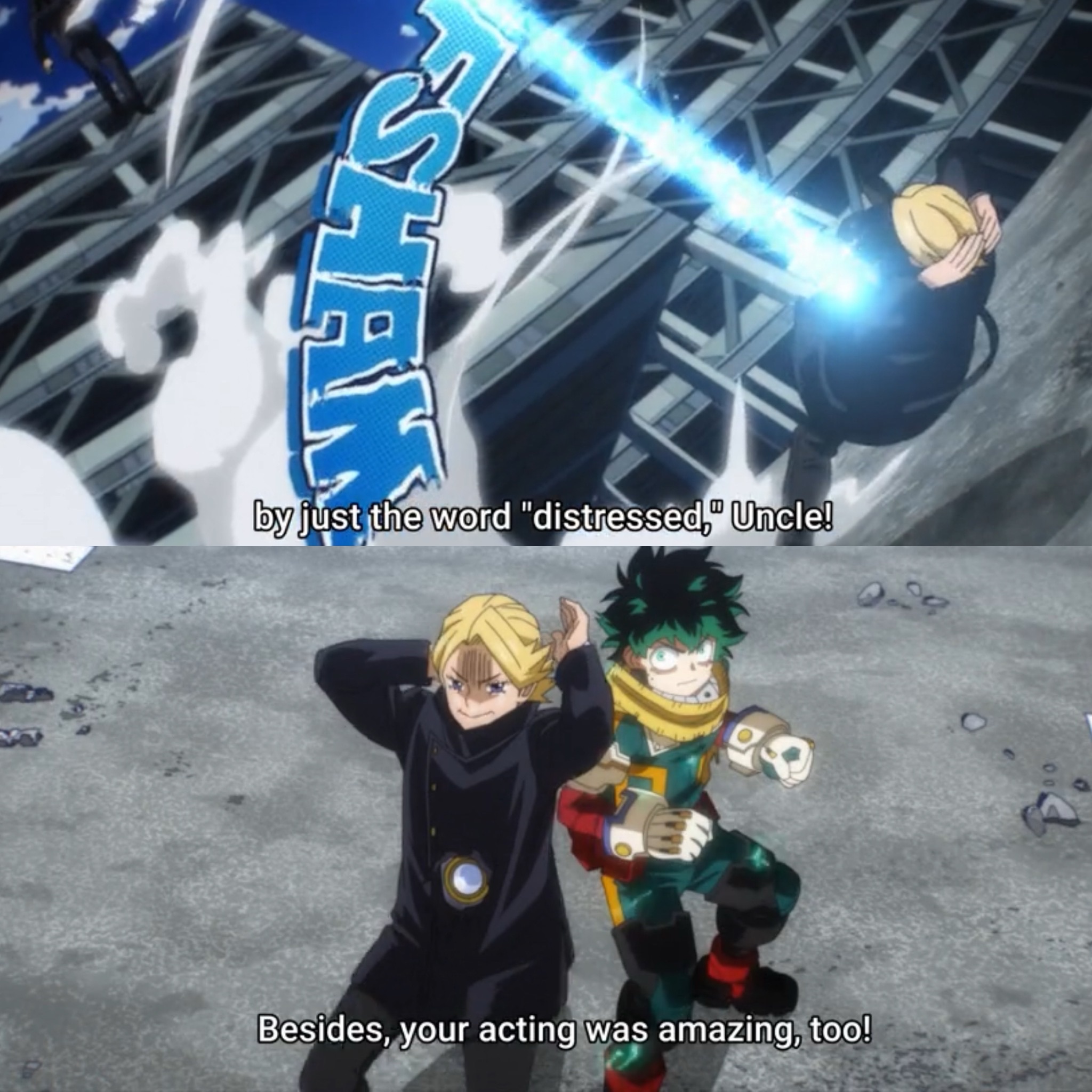 My Hero Academia S7 Ep 5-Aoyama Stands up to All for One