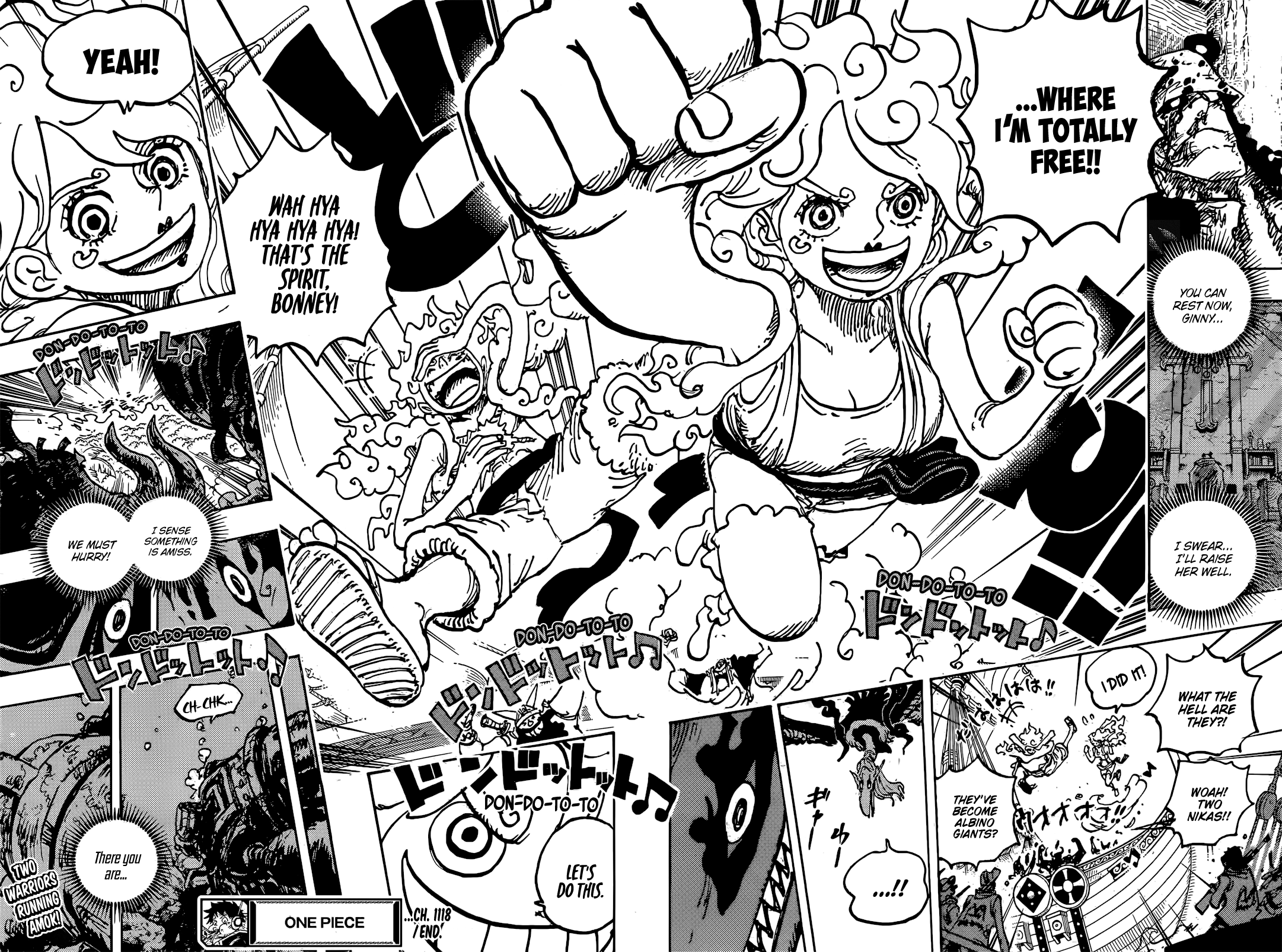 One Piece Chapter 1118-Luffy and Bonney are Joy Boy and Joy GirlOne Piece Chapter 1118-Luffy and Bonney are Joy Boy and Joy Girl