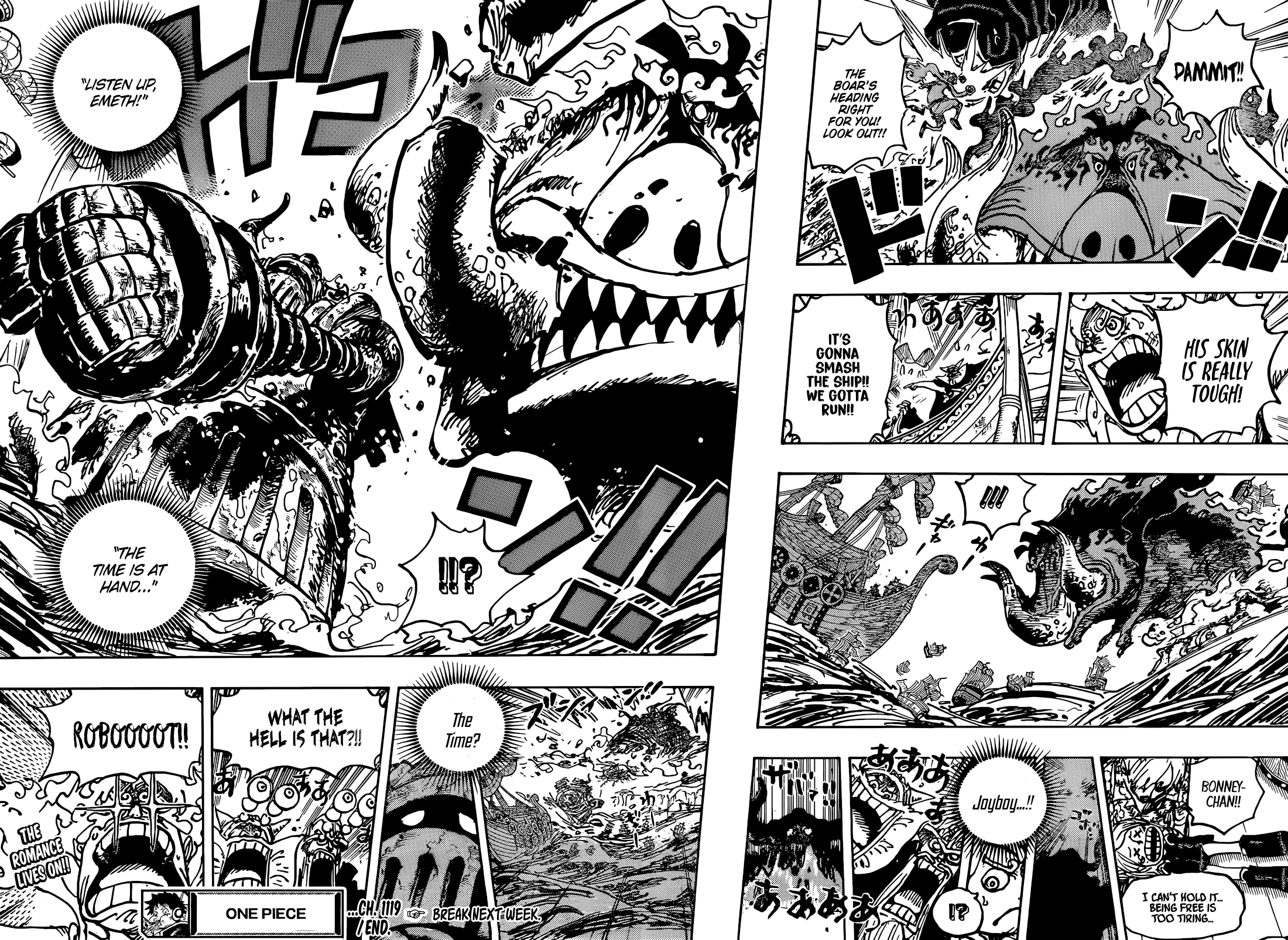 One Piece Chapter 1119-Emeth Strikes!