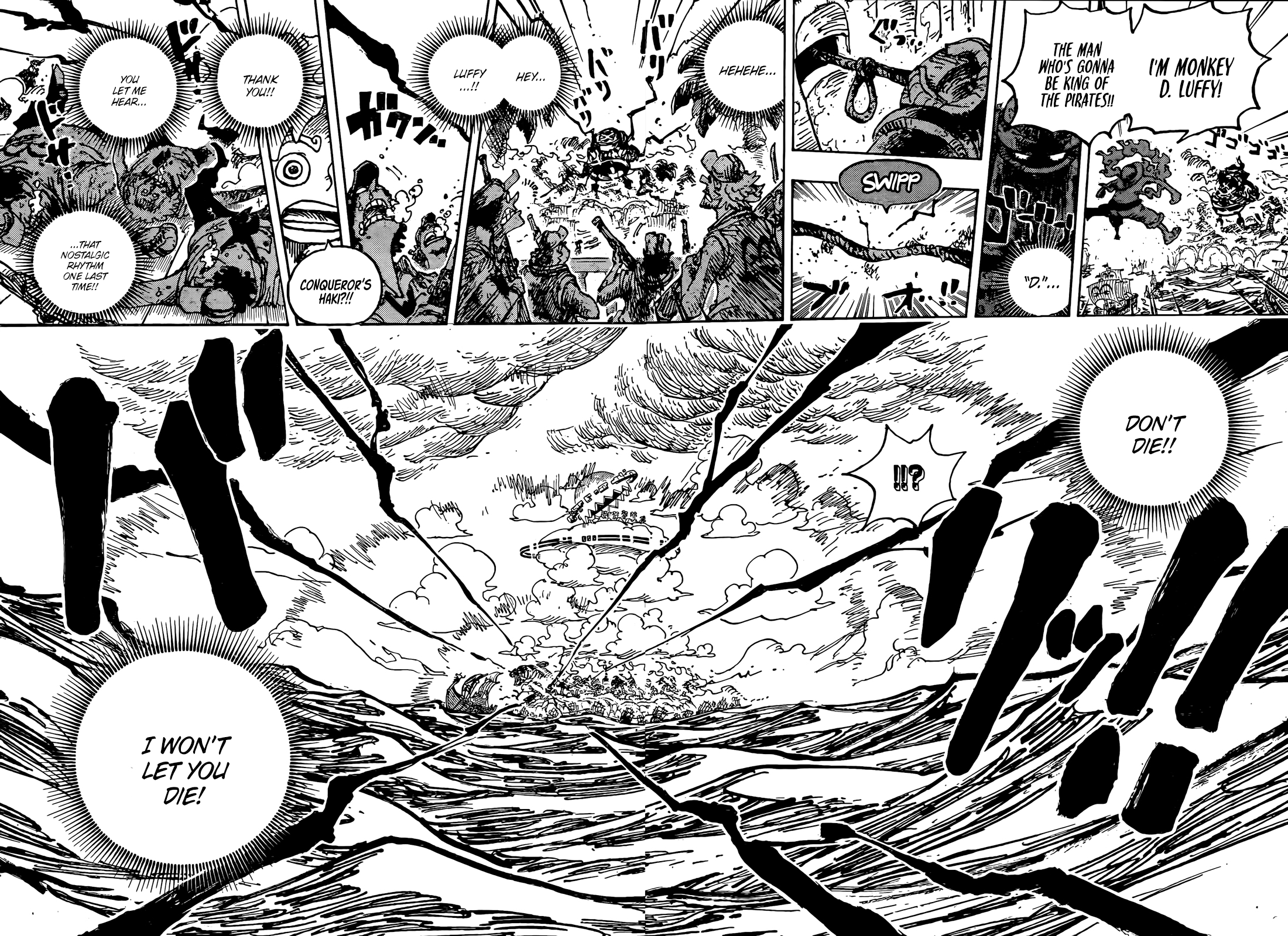 One Piece Chapter 1122-The Haki of Joyboy is Unleashed