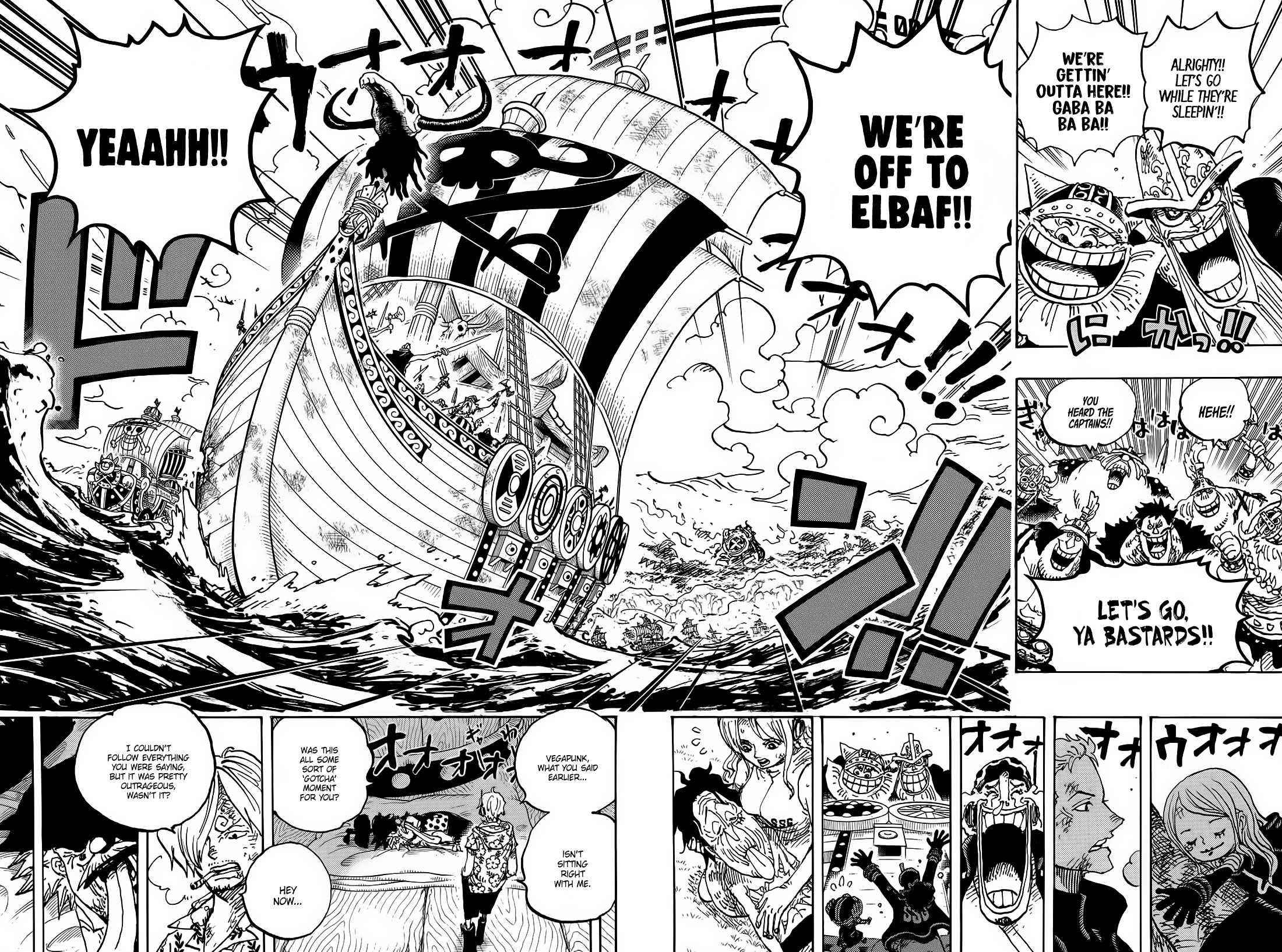 One Piece Chapter 1123-Everyone is Off to Elbaf