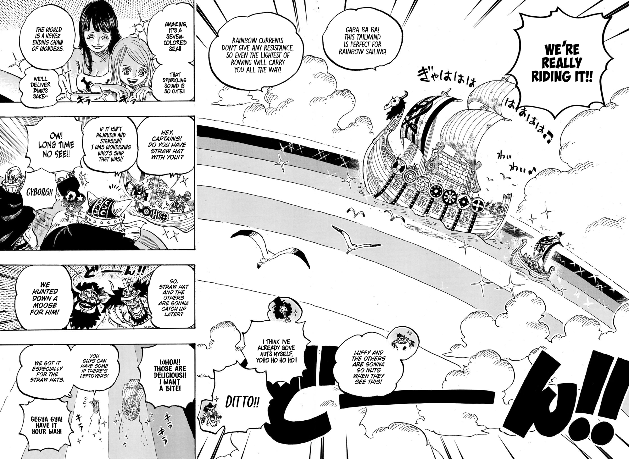 One Piece Chapter 1132-Over the Rainbow Bridge