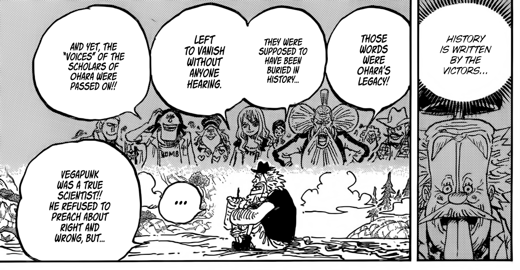 One Piece Chapter 1133-Saul is Happy about What Vegapunk Did