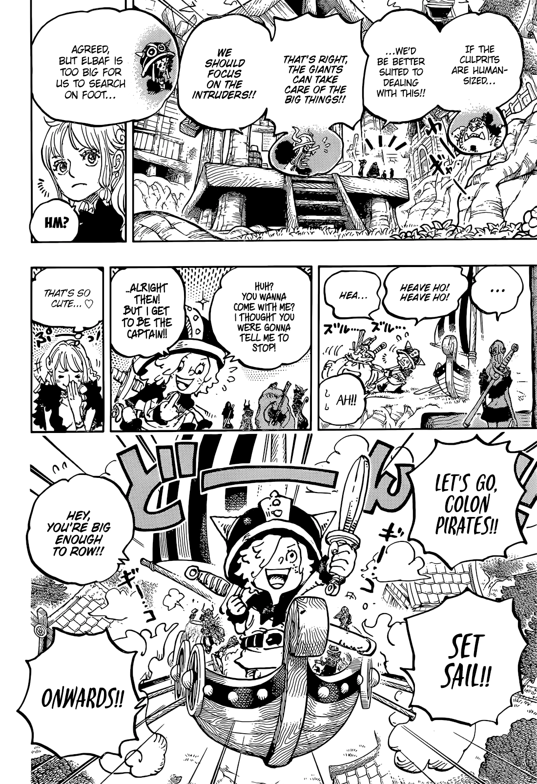 One Piece Chapter 1144-Colon Pirates, Away!