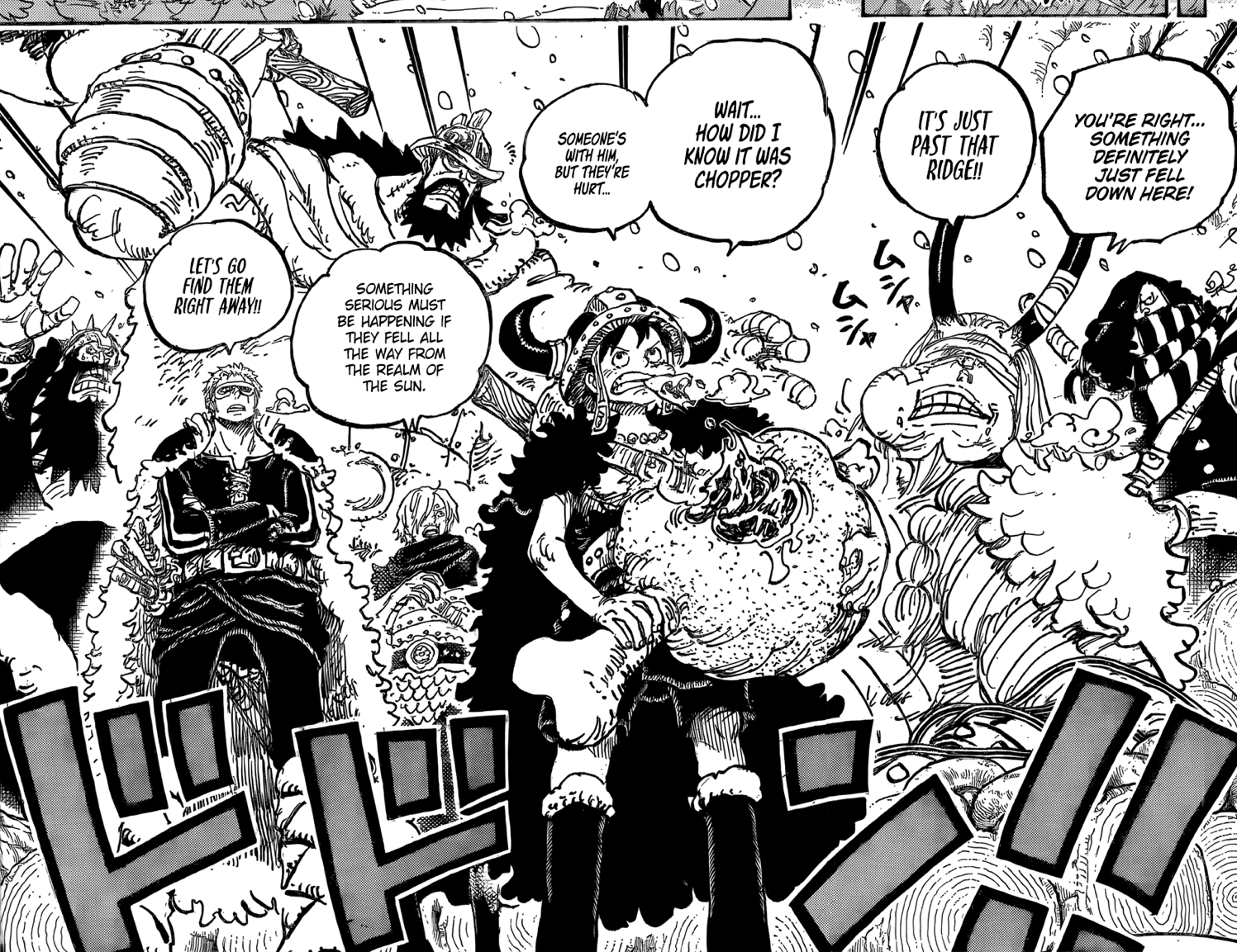 One Piece Chapter 1151-Meanwhile, With Luffy...