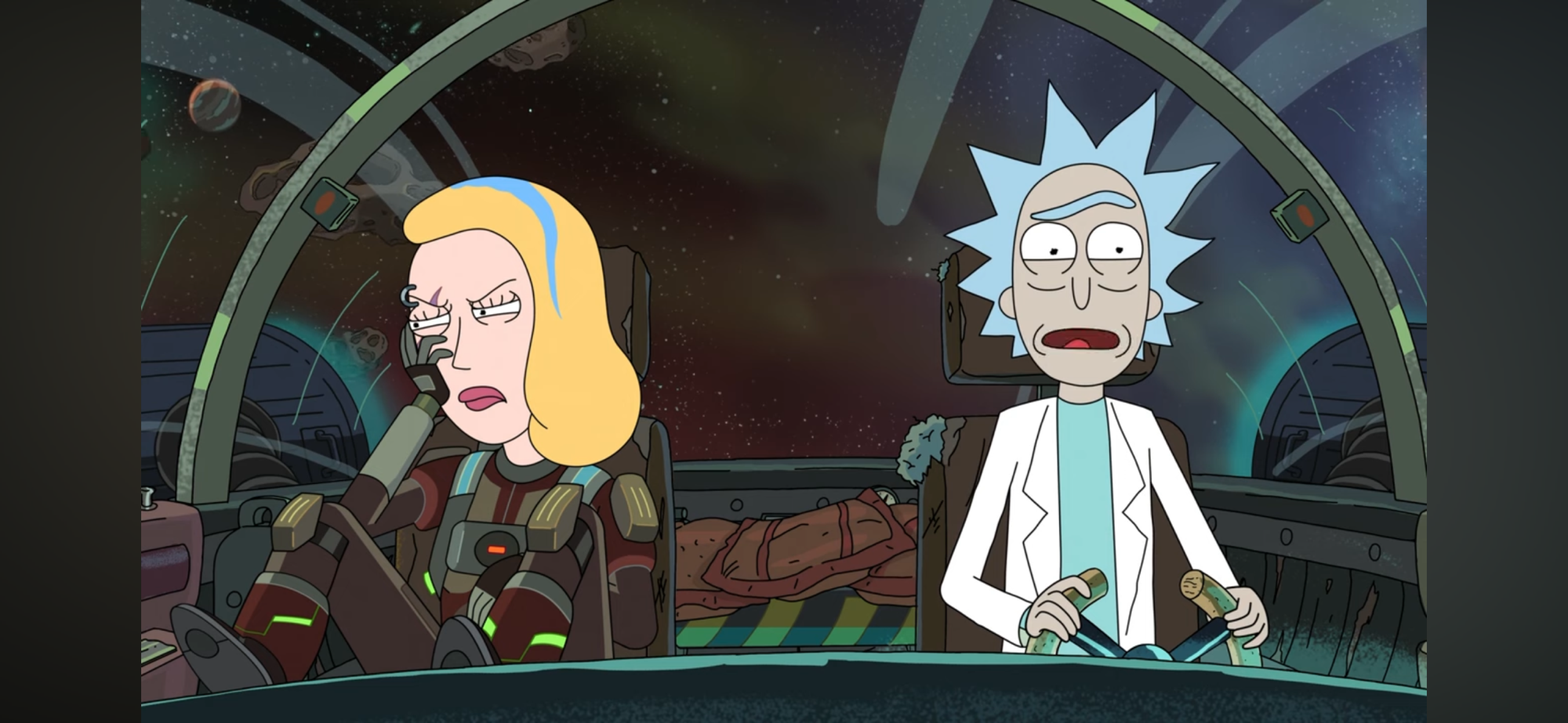 Rick and Morty Season 8 Ep 2-Rick and Space Beth Have to Work Together