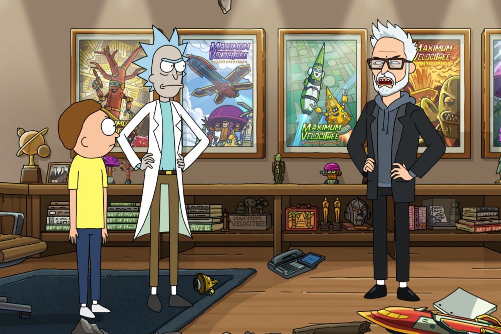 Rick and Morty S8 Ep 7-James Gunn Takes on Rick and Morty