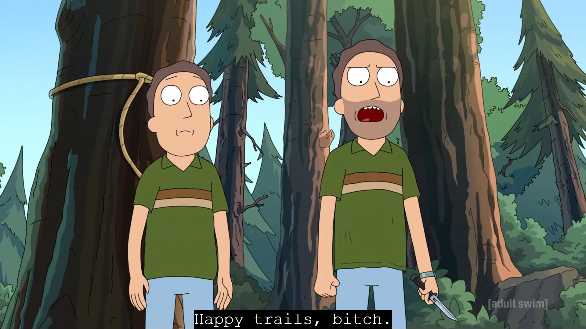 Rick and Morty S8 Ep 8-Jerry and Mooch's Bogus Journey