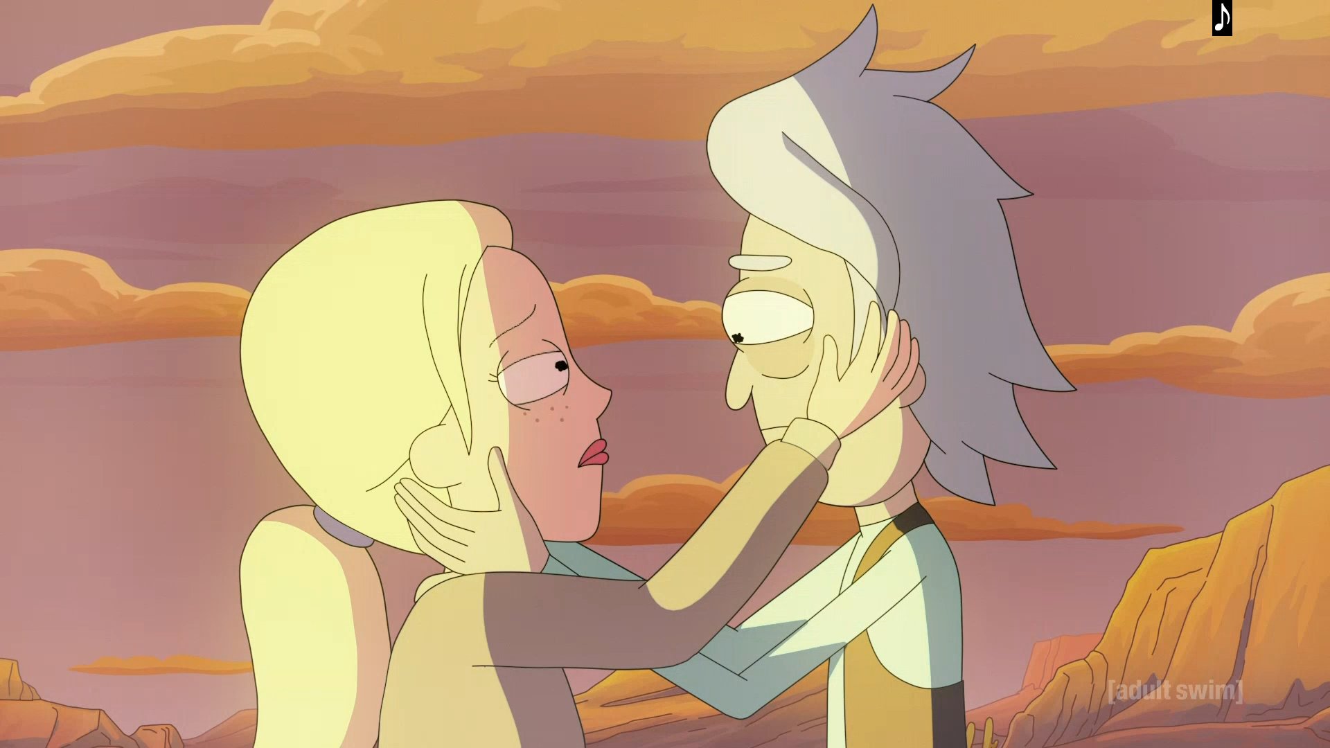 Rick and Morty S8 Ep 10-Memory Rick and Memory Diane Meet at Last