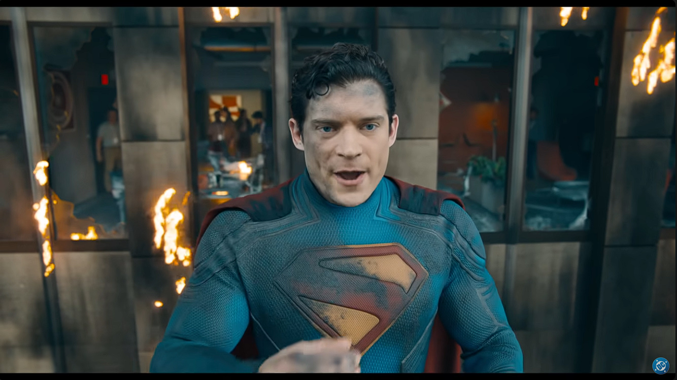 Superman-Eyes up Here