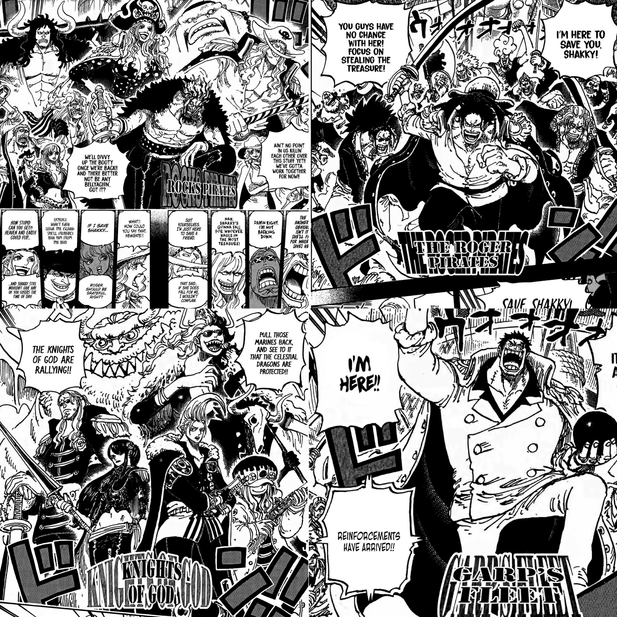 One Piece Chapter 1160-The Titans Have Arrived