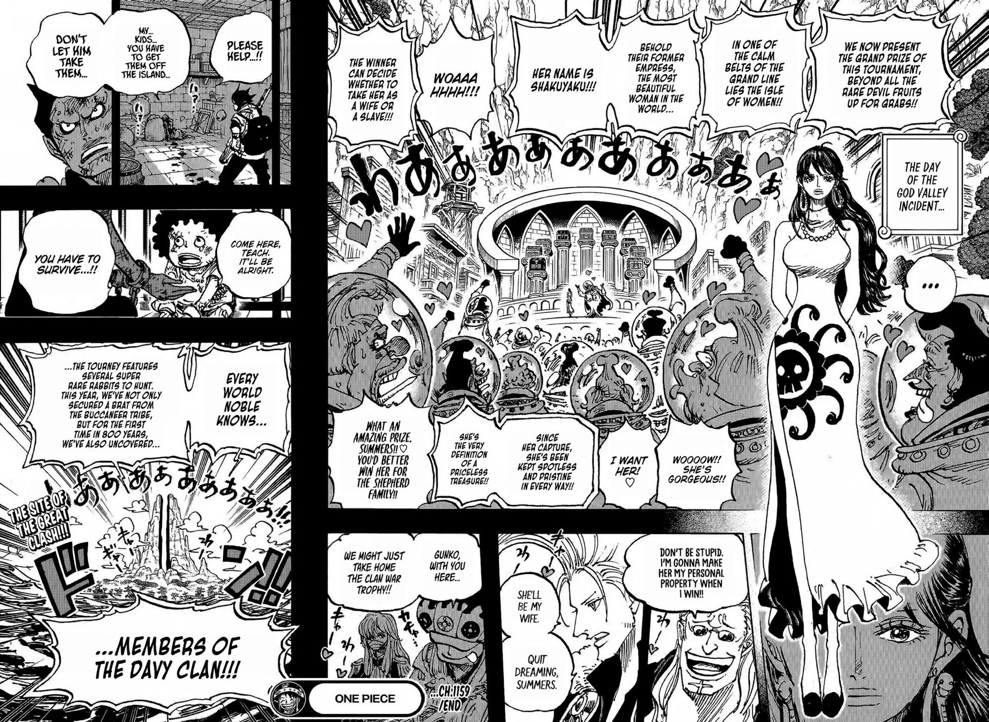 One Piece Chapter 1159-The Stage is Set for the God Valley Incident