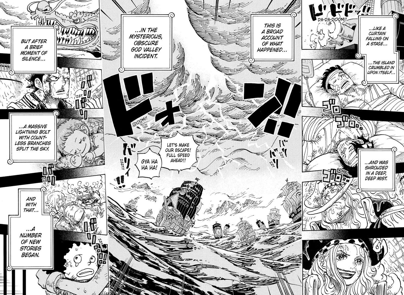 One Piece Chapter 1166-The End of the God Valley Incident