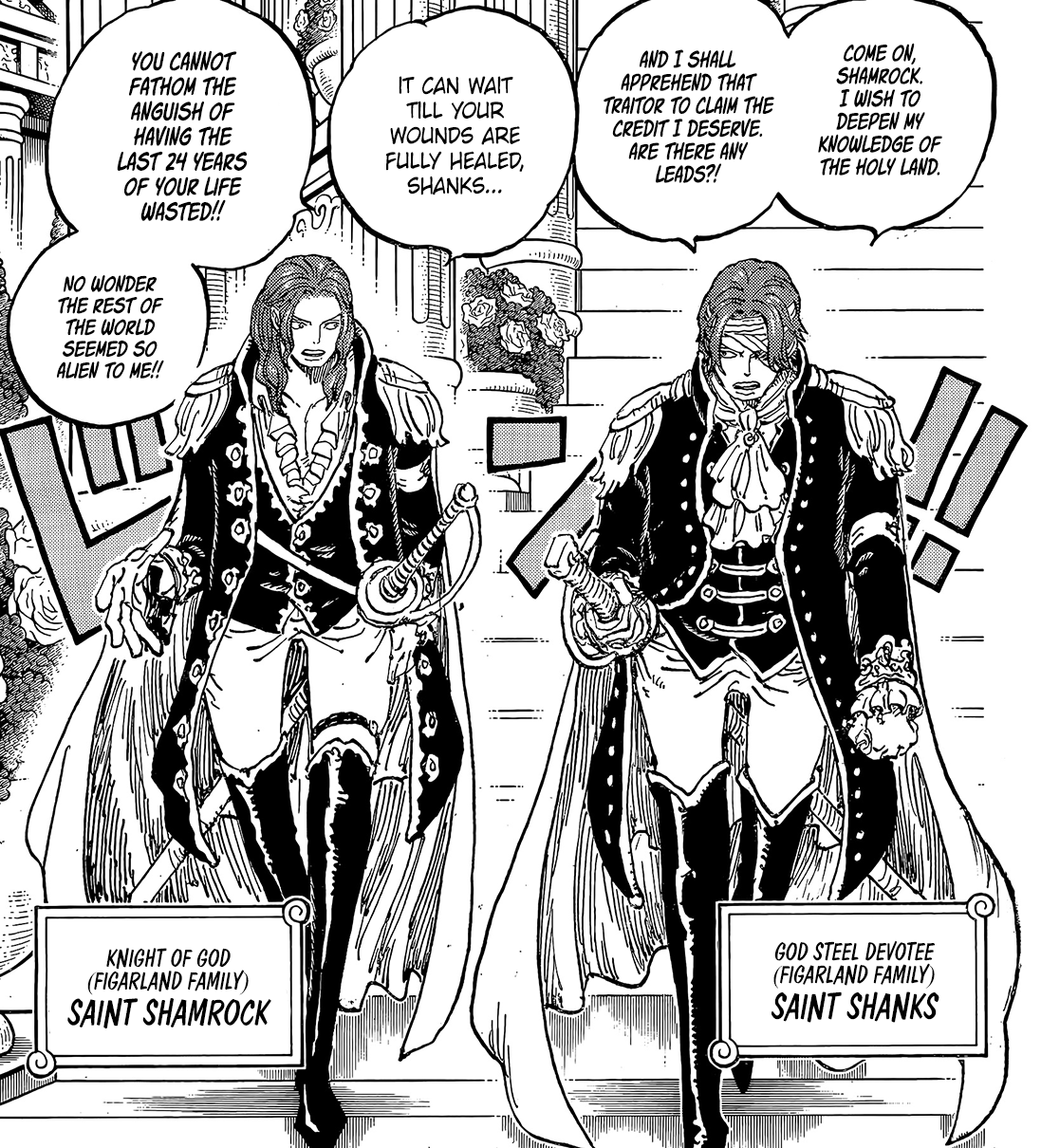 One Piece Chapter 1167-Shanks as a God's Knight