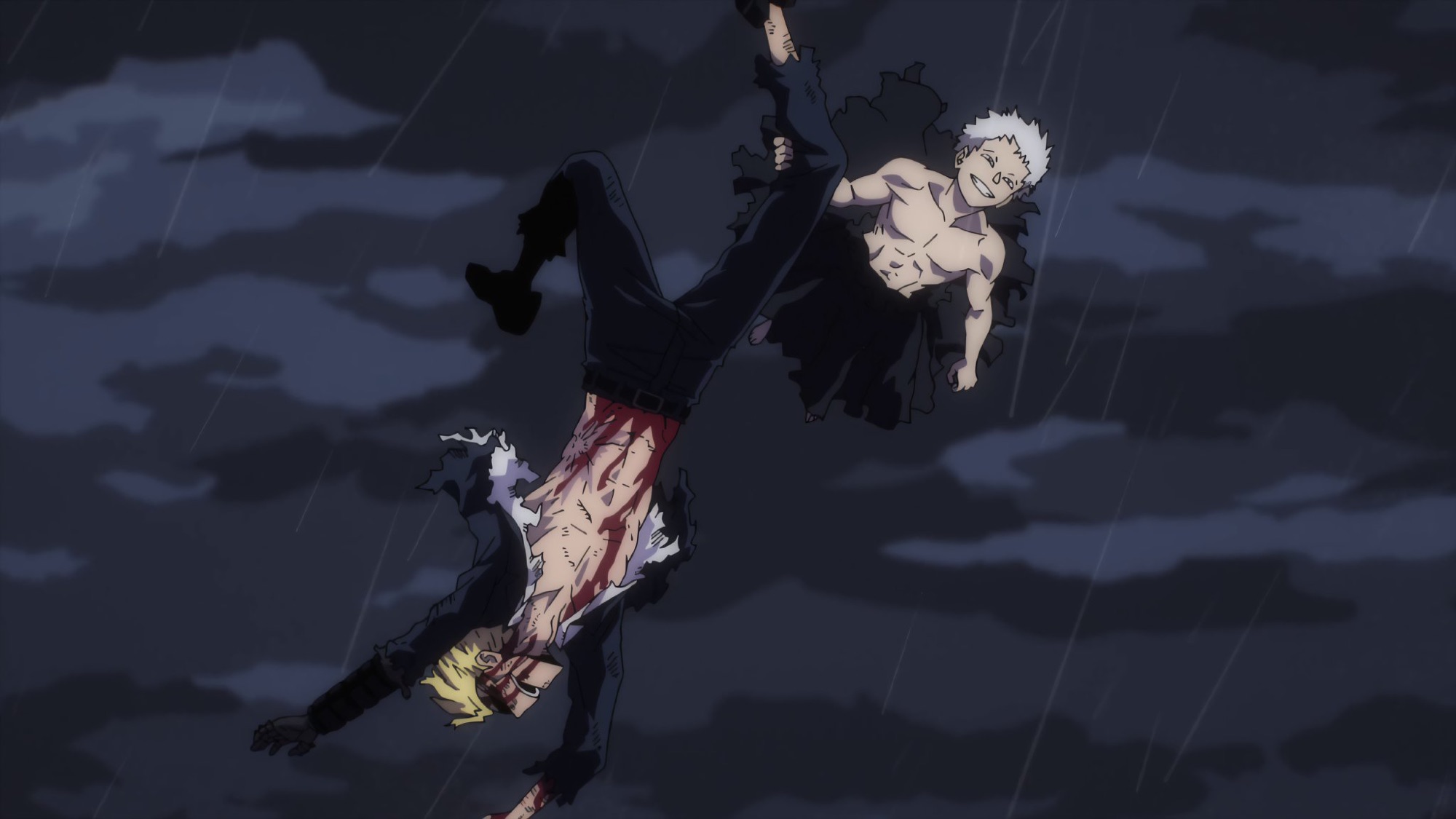My Hero Academia Final Season Ep 2-All Might defeated by All for One