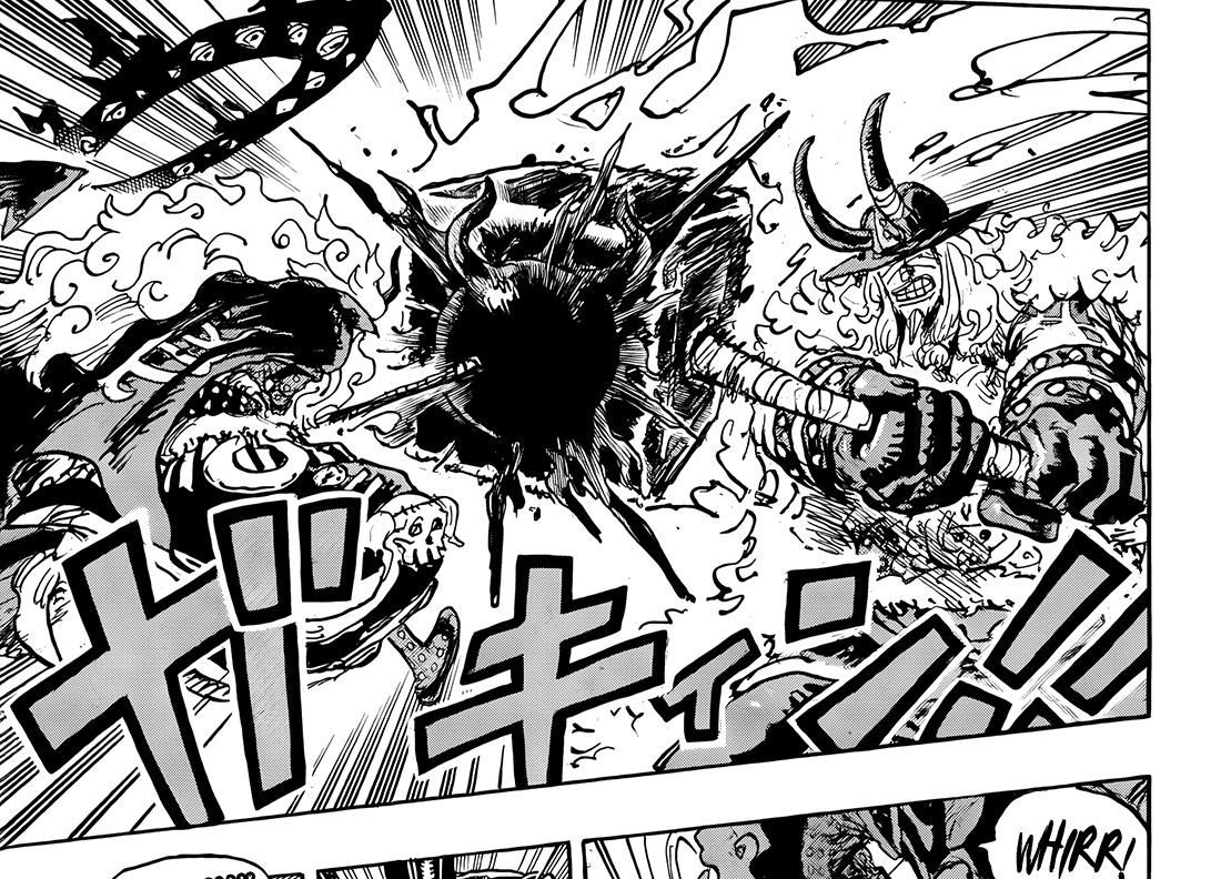 One Piece Chapter 1181-Clash between Loki and Imu