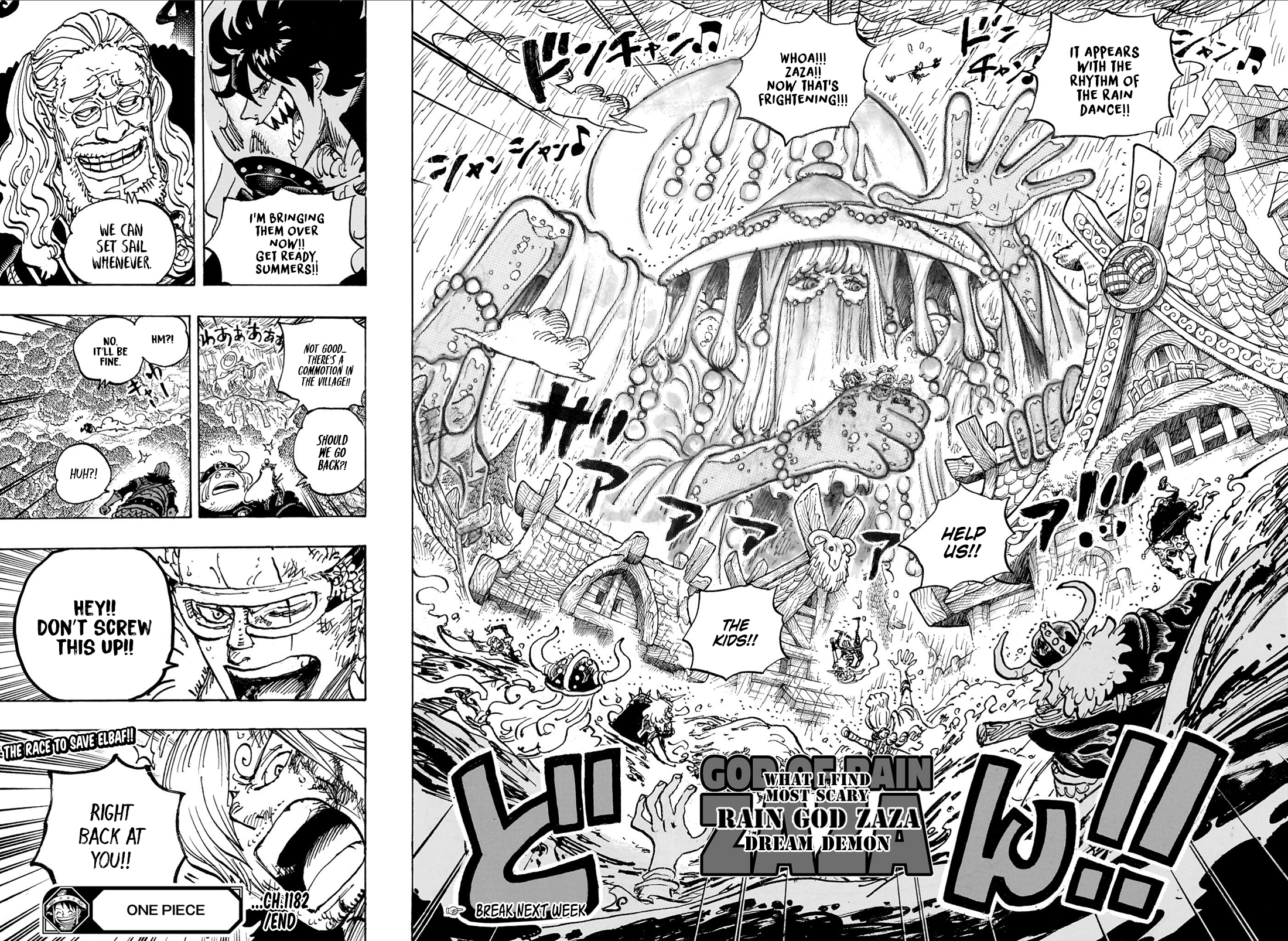 One Piece Chapter 1182-Rain God Zaza