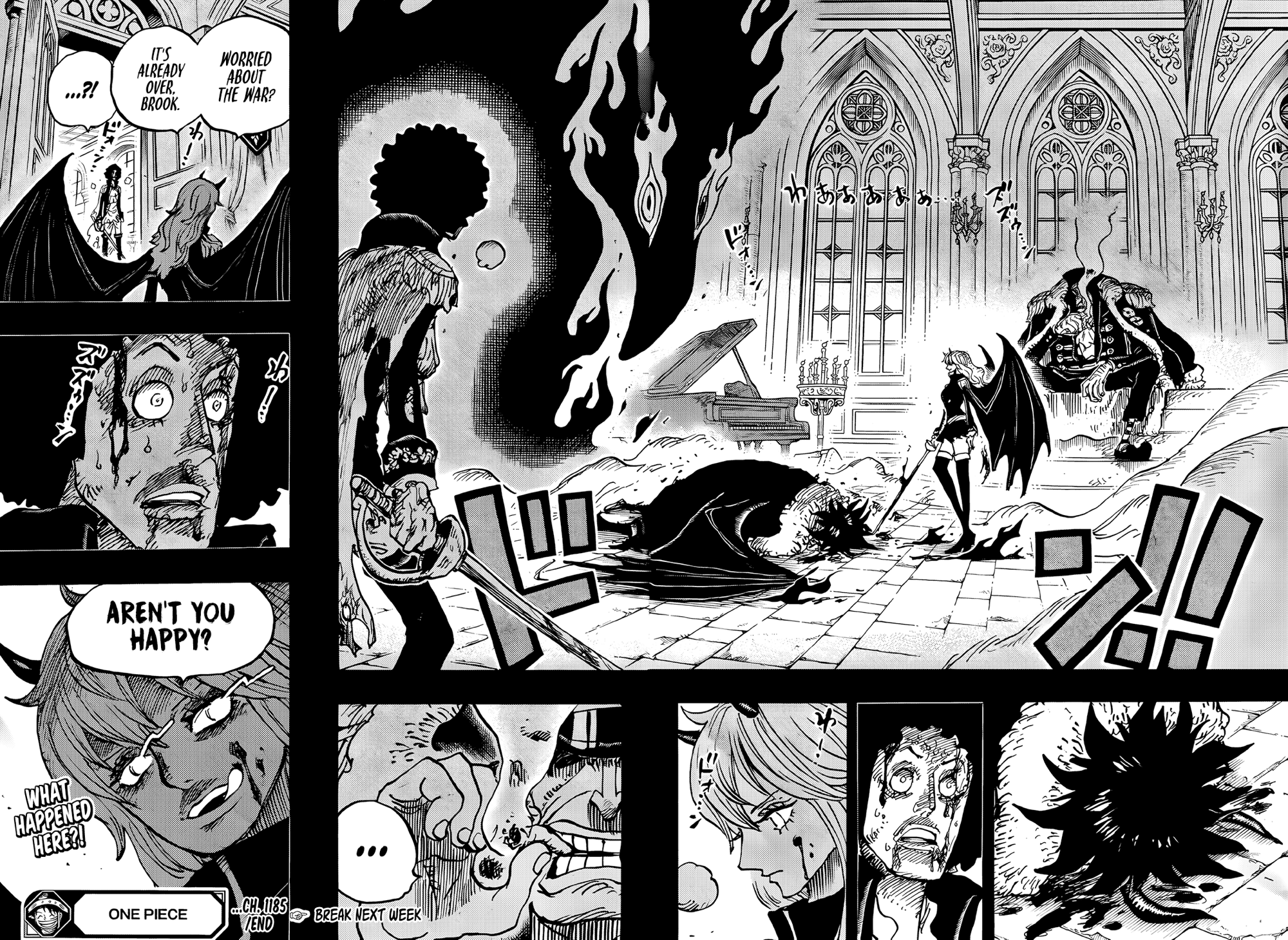 One Piece Chapter 1185-What happened to Shuri?