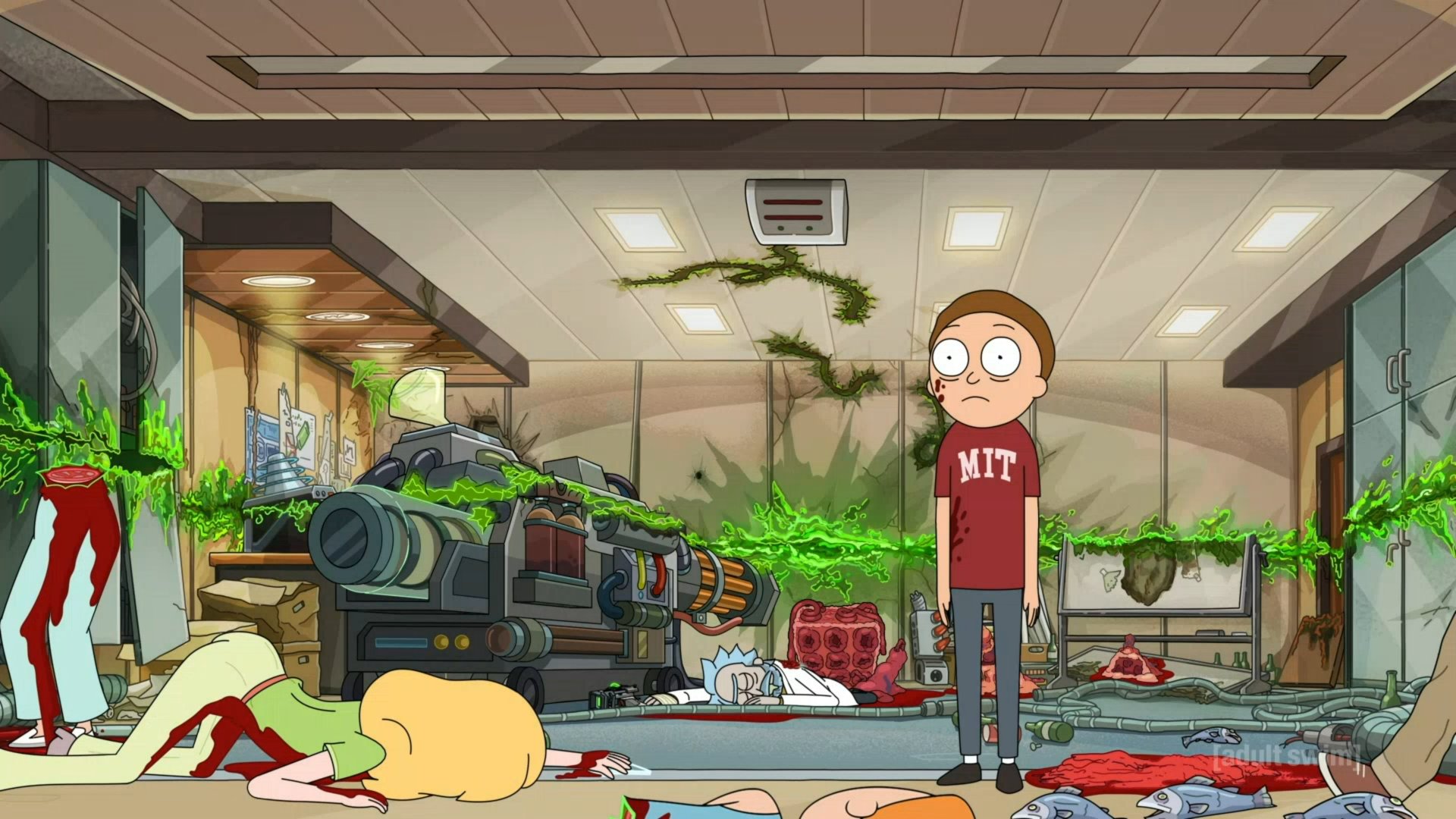 Rick and Morty S9 Ep 10-Morty's Perfect Family Destroyed